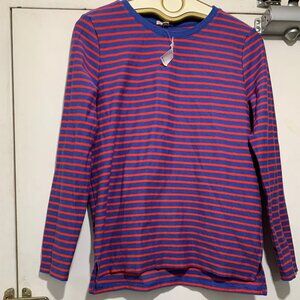 NEW VINTAGE GAP LONG SLEEVE MIDWEIGHT STRIPE T-SHIRTS SIZE S